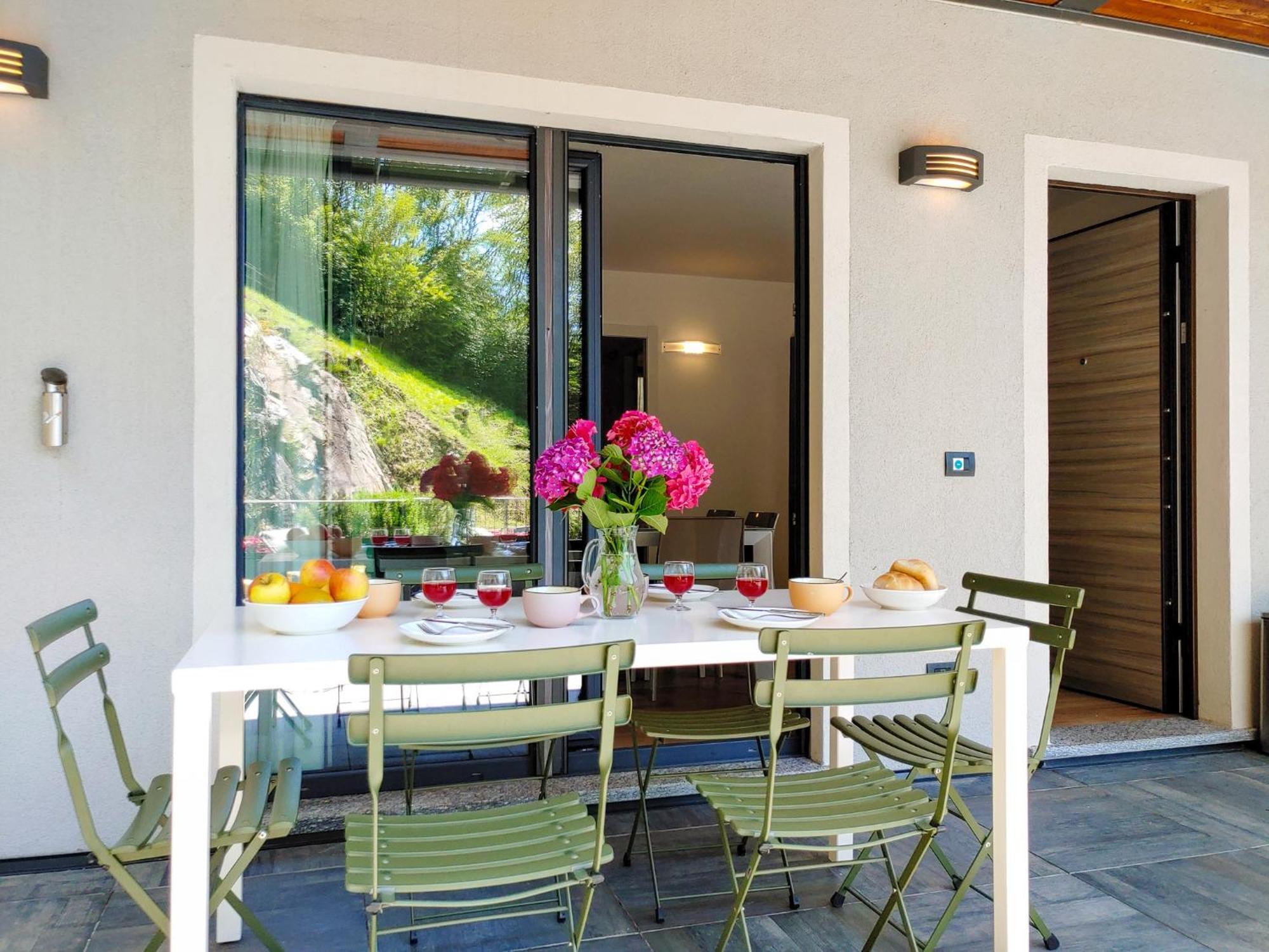 Dascio Vita See Ferienwohnung Mit Dachterrasse エクステリア 写真